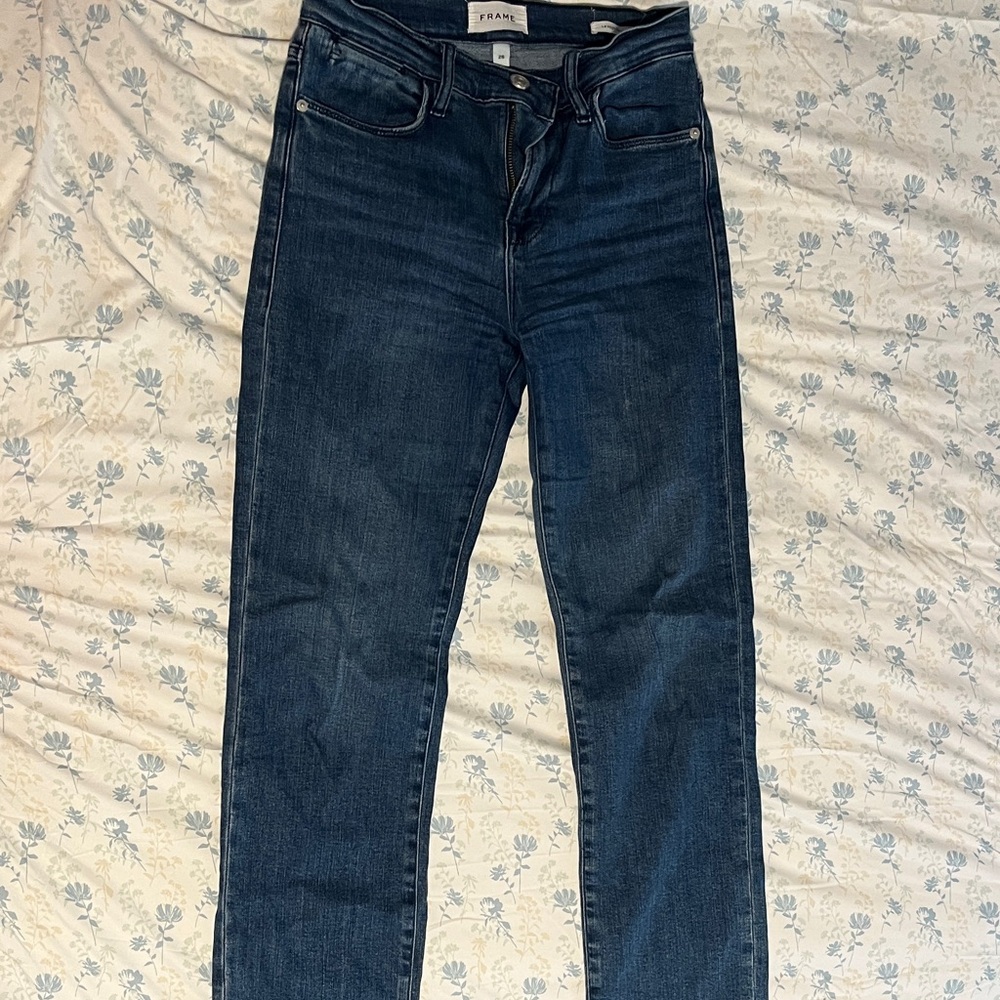 Frame Le High straight jean size 26